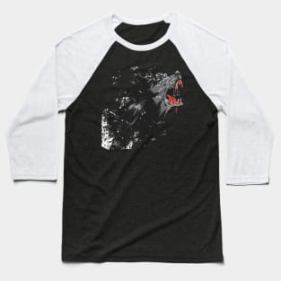 Howling Wolf Baseball T-Shirt